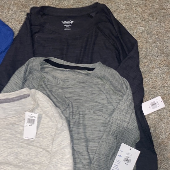 NWT lot of five old navy long sleeve shirts size medium 8 - Picture 2 of 4